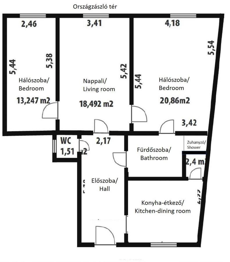 Tamas Apartman Székesfehérvár Eksteriør billede